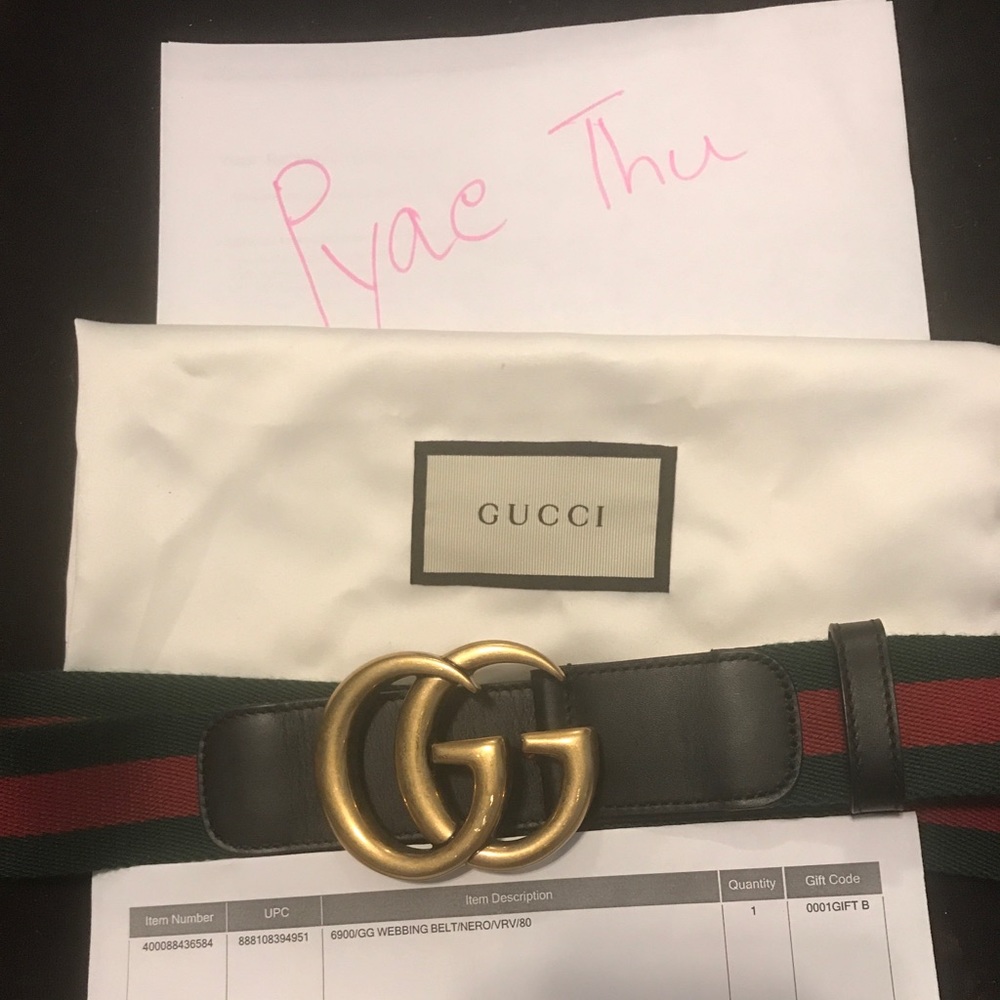 Gucci belt